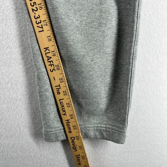 NIKE Sweatpants Mens M Sportswear Club Fleece Elastic Waist Cotton Blend Gray - Picture 11 of 13